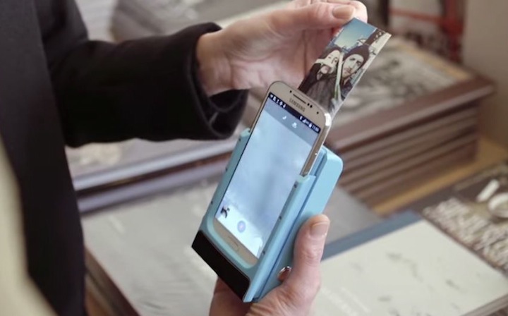 その場で写真印刷できるスマートフォンケース:Prynt その場で写真印刷できるスマートフォンケース:Prynt