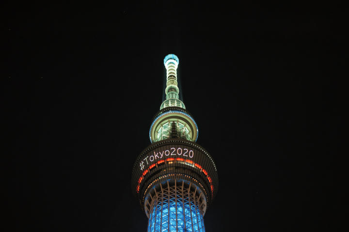 東京五輪、スカイツリー 東京五輪、スカイツリー