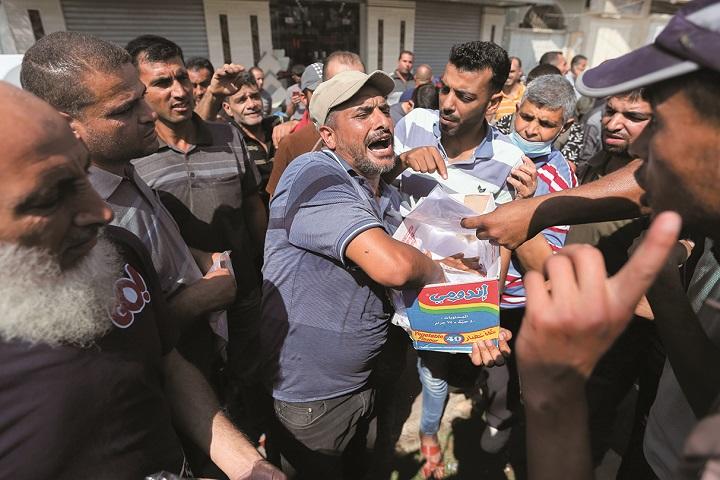 ガザ地区の住民 ガザ地区の住民