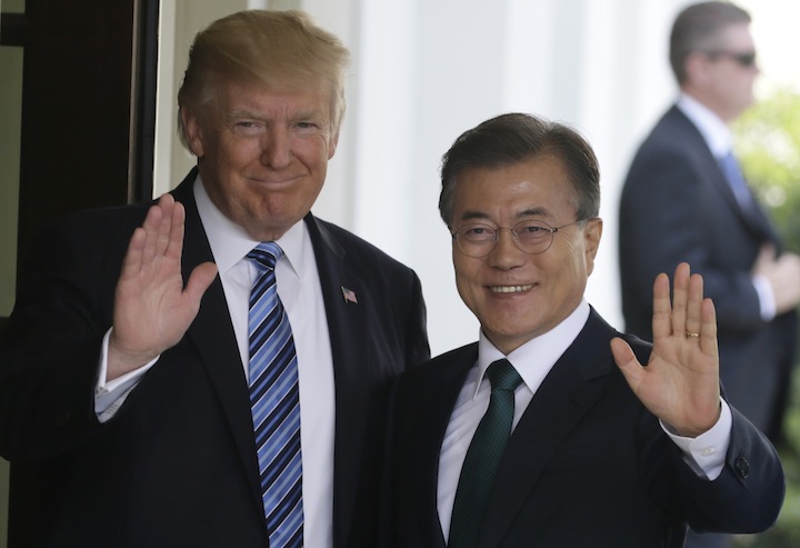 トランプをうならせた文在寅の話術 トランプをうならせた文在寅の話術