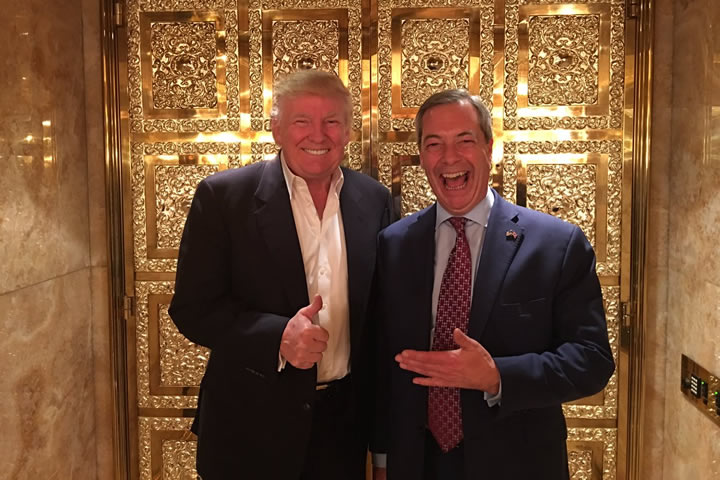 トランプ氏が英国独立党党首ファラージを駐米大使に指名?──漂流する米英「特別関係」 トランプ氏が英国独立党党首ファラージを駐米大使に指名?──漂流する米英「特別関係」
