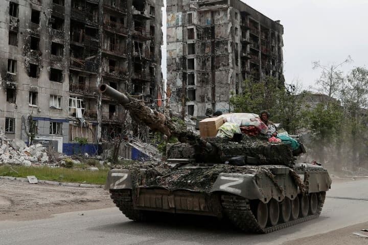 親ロシア派戦車 親ロシア派戦車