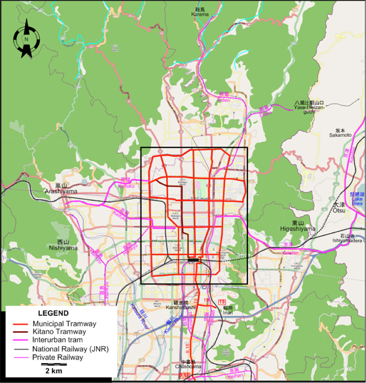 路線 図 市電 京都