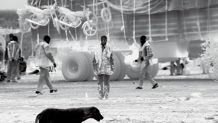 軍事用カメラが捉えた難民のむき出しの生 Picture Power ニューズウィーク日本版 オフィシャルサイト