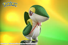 江戸木目込み人形 ツタージャ ポケモン ポケットモンスター ツタージャ真多呂人形 ポケットモンスター 江戸木目込人形 ツタージャ