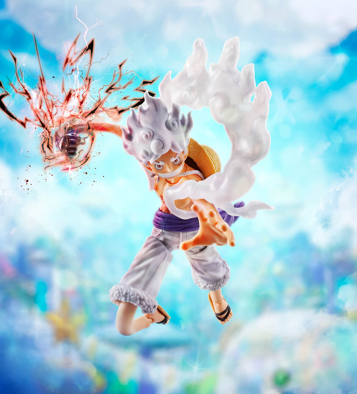 TVアニメ『ONE PIECE』よりエッグヘッド編の“ギア5”「ルフィ」が、可動