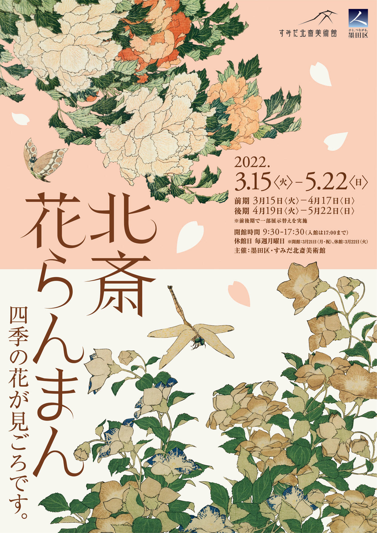すみだ北斎美術館 北斎や弟子が描いた桜をはじめ 四季の花々を展示する 北斎花らんまん を開催 期間 3月15日 火 5月22日 日 プレスリリース コラム ニューズウィーク日本版 オフィシャルサイト