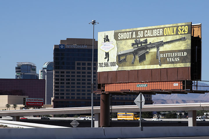 ラスベガス乱射事件、史上最悪の犠牲にも動かない銃規制議論 ラスベガス乱射事件、史上最悪の犠牲にも動かない銃規制議論