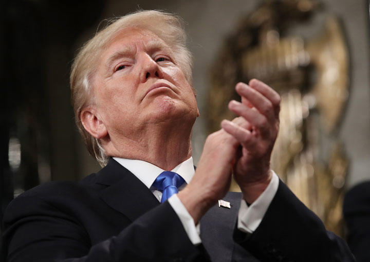 トランプの一般教書演説、最大の注目点は? トランプの一般教書演説、最大の注目点は?
