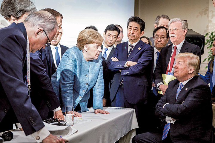 一匹狼のトランプでも、G7サミットはぶち壊せない 一匹狼のトランプでも、G7サミットはぶち壊せない