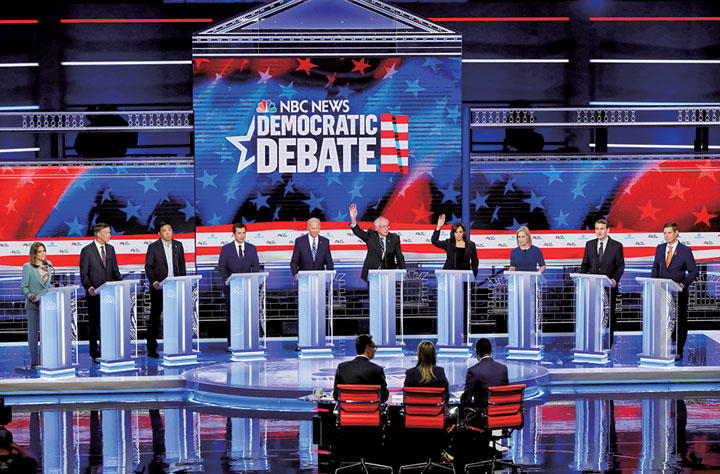 2020米大統領選でトランプに挑むのは誰か──最初の民主党討論会から占う 2020米大統領選でトランプに挑むのは誰か──最初の民主党討論会から占う