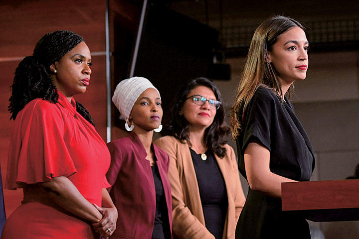 民主党女性議員4人組「スクワッド」とトランプは似たもの同士 民主党女性議員4人組「スクワッド」とトランプは似たもの同士