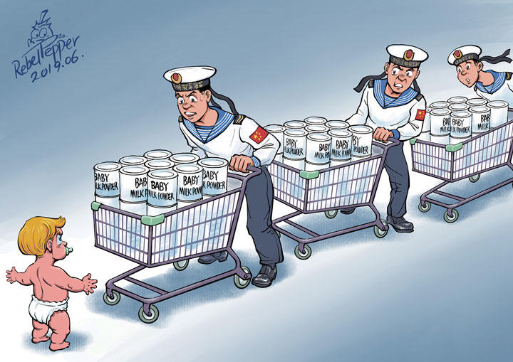 中国海軍がオーストラリアで粉ミルクを爆買いする理由 中国海軍がオーストラリアで粉ミルクを爆買いする理由