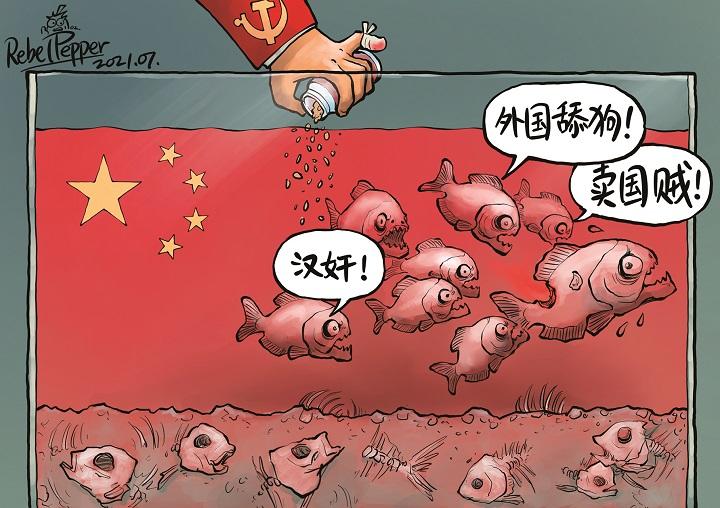 中国の愛国者(風刺画) 中国の愛国者(風刺画)