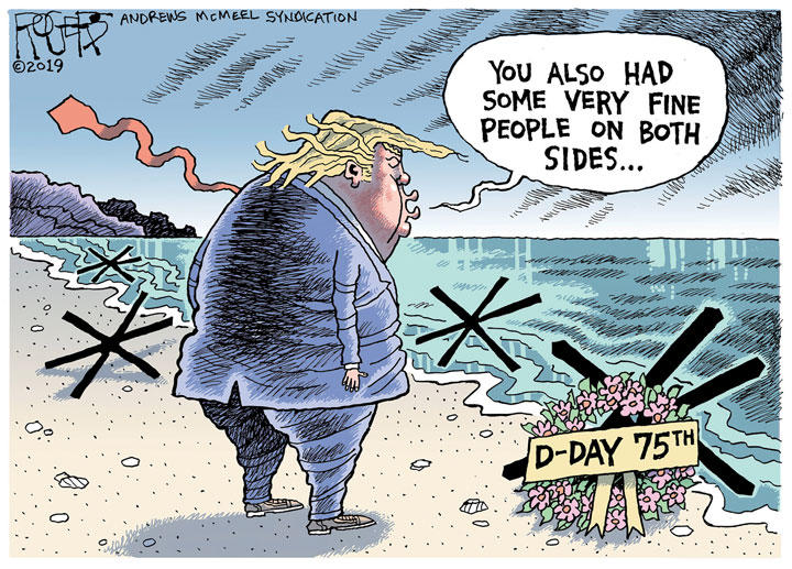 トランプはDデー精神を守れない(パックン) トランプはDデー精神を守れない(パックン)