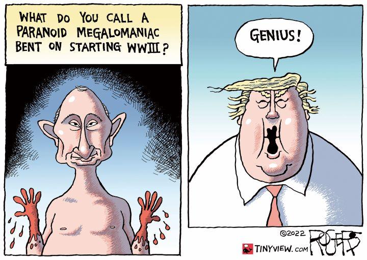 プーチンとトランプ プーチンとトランプ