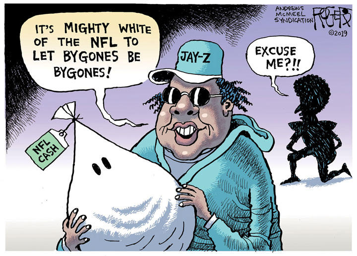 キャッシュに釣られてnflとコラボしたjay Zの裏切り パックン ニューズウィーク日本版 オフィシャルサイト