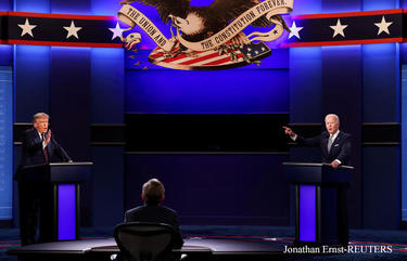 米大統領選 史上例のない討論会 米大統領選 史上例のない討論会