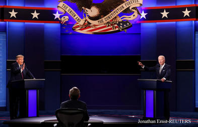 米大統領選 史上例のない討論会 米大統領選 史上例のない討論会