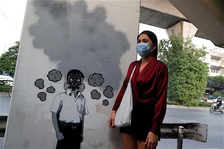 深刻化するバンコクの大気汚染 熱帯の都市にマスク着用は根付くか ワールド 最新記事 ニューズウィーク日本版 オフィシャルサイト