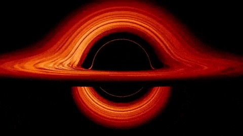 光がねじまげられる ブラックホールをビジュアル化した画像が公開 ニューズウィーク日本版 オフィシャルサイト