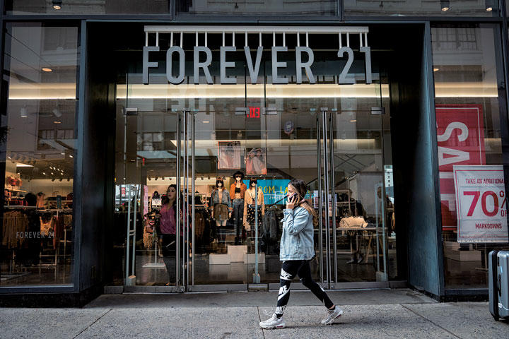 邪悪 フォーエバー21破産でも ファストファッション自体は健在 ニューズウィーク日本版 オフィシャルサイト 邪悪 フォーエバー21破産でも ファストファッション自体は健在 ニューズウィーク日本版 オフィシャルサイト