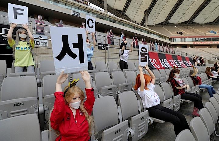 韓国サッカーkリーグ客席にラブドール 問題は人形の種類だけでなかった ニューズウィーク日本版 オフィシャルサイト