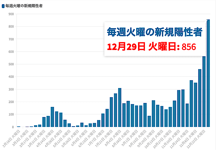 東京都29日の新型コロナ新規感染856人 火曜として過去最多 15日連続で曜日別最多を更新 ワールド 最新記事 ニューズウィーク日本版 オフィシャルサイト