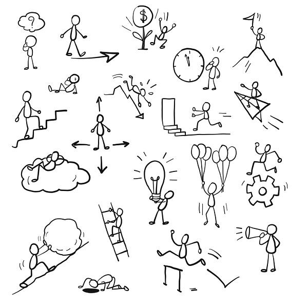 絵が苦手でも簡単に描ける 棒人間 を使えば 仕事の成果はこんなに上がる ニューズウィーク日本版 オフィシャルサイト 絵が苦手でも簡単に描ける 棒人間 を使えば 仕事の成果はこんなに上がる ニューズウィーク日本版 オフィシャルサイト