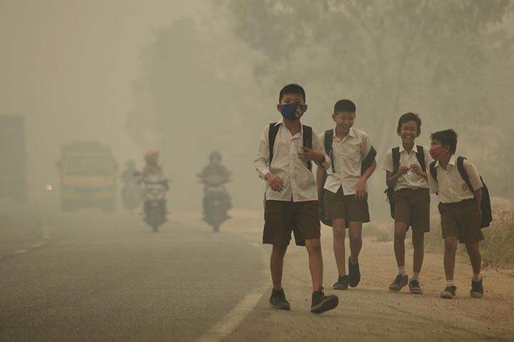 インドネシアの煙害は「人道に対する罪」レベル