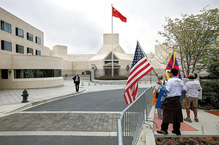 中国政治犯の名前が駐米中国大使館の所在地名に ニューズウィーク日本版 オフィシャルサイト