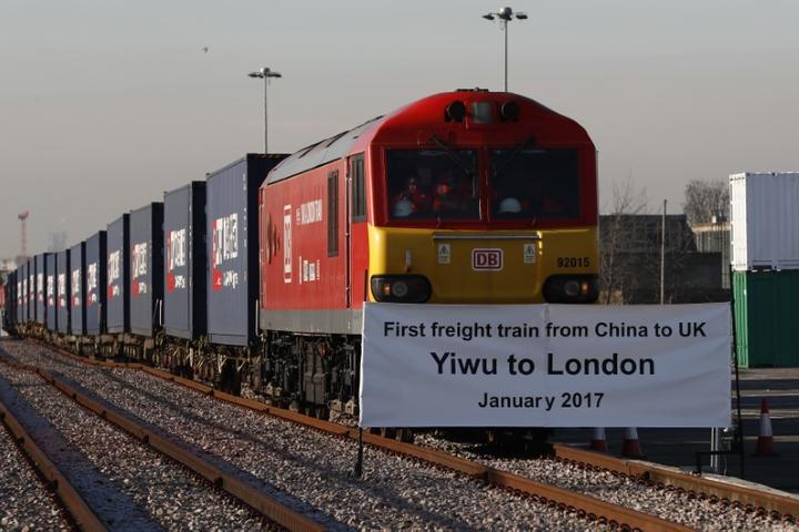 中国からロンドンに貨物列車が到着 一帯一路 大きく前進 ワールド 最新記事 ニューズウィーク日本版 オフィシャルサイト