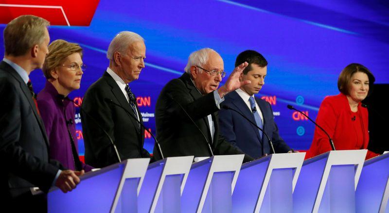 [B!] サンダース､ブティジェッジ､バイデン...... 米民主党の大統領選指名争い､混迷深まる