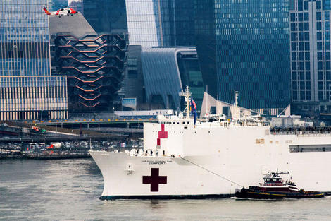 ニューヨークを救いに来た米病院船とは ニューズウィーク日本版 オフィシャルサイト