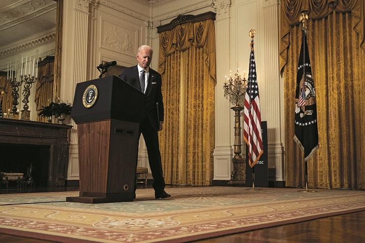 ジョー・バイデン米大統領(2月19日、ホワイトハウス) ジョー・バイデン米大統領(2月19日、ホワイトハウス)