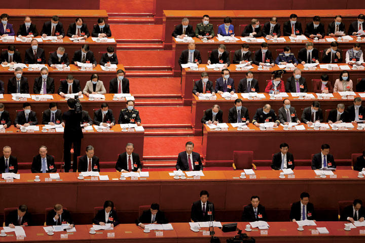 中国国家主席の習近平 中国国家主席の習近平