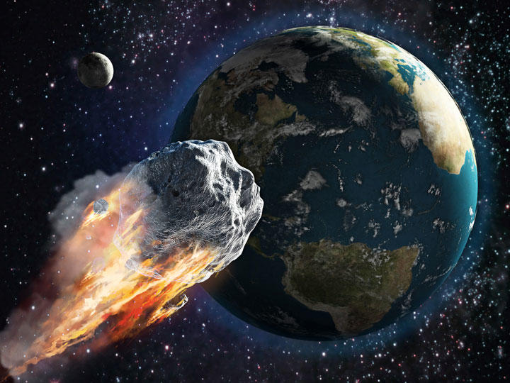 小惑星の衝突 小惑星の衝突