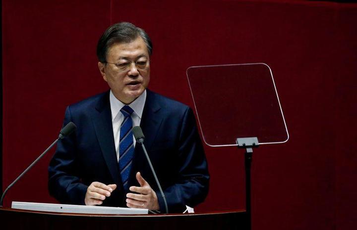 韓国の文在寅(ムン・ジェイン)大統領 韓国の文在寅(ムン・ジェイン)大統領