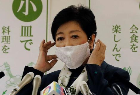 小池知事｢まん延防止措置の適用要請｣　東京都8日のコロナ新規感染545人、前週比114.7%
