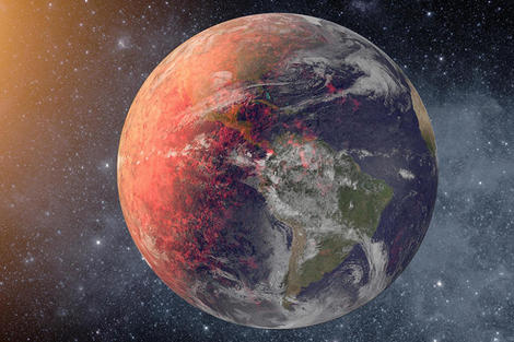 気候変動の影響で地球の自転軸がずれた──最新研究