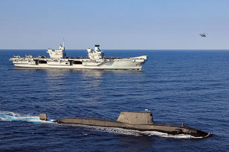 英海軍、インド太平洋に哨戒艦を恒久展開させる「胸算用」