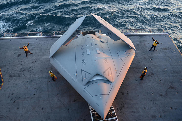 無人戦闘航空機「X-47B」 無人戦闘航空機「X-47B」