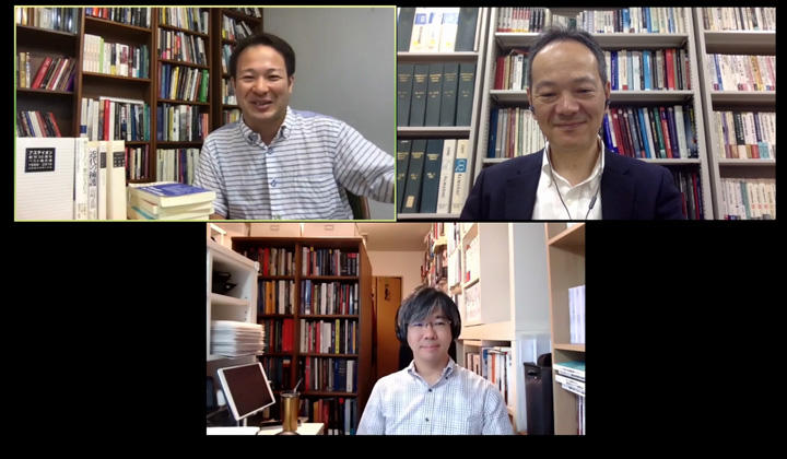 池内恵・東京大学教授、細谷雄一・慶応義塾大学教授、待鳥聡史・京都大学教授 池内恵・東京大学教授、細谷雄一・慶応義塾大学教授、待鳥聡史・京都大学教授