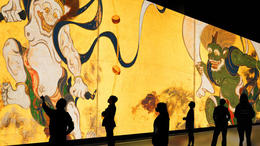 ◇大型　絵画 速い絵（1）ウンベルト・ボッチョーニ「立ちのぼる都市」 - 日本経済新聞