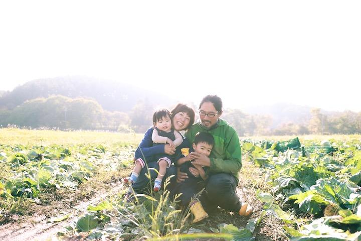 農家の家族 農家の家族