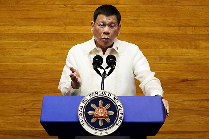 フィリピンのドゥテルテ大統領 フィリピンのドゥテルテ大統領