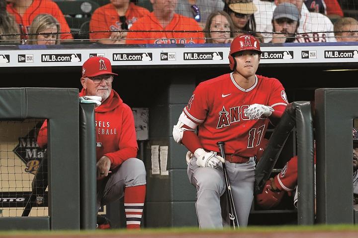 エンゼルスの大谷翔平とマドン監督 エンゼルスの大谷翔平とマドン監督