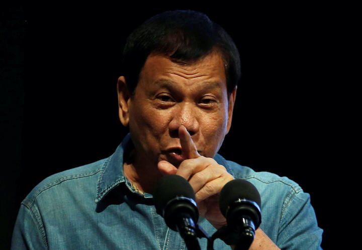 フィリピンのドゥテルテ大統領 フィリピンのドゥテルテ大統領