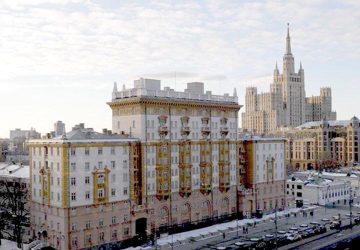 モスクワの米国大使館