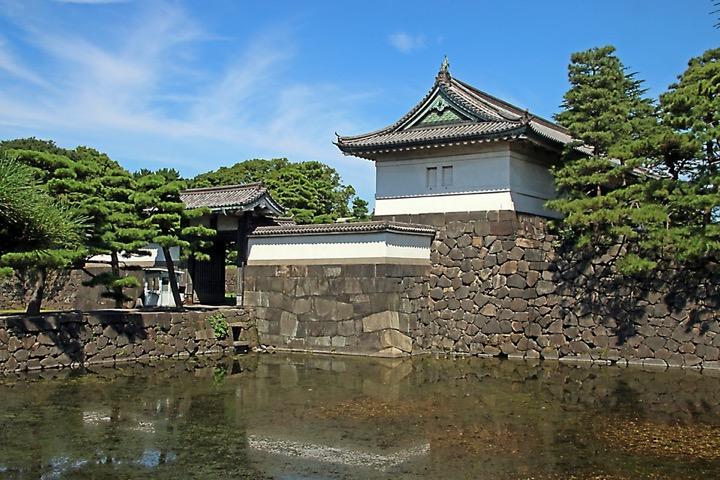 江戸城、現在の皇居